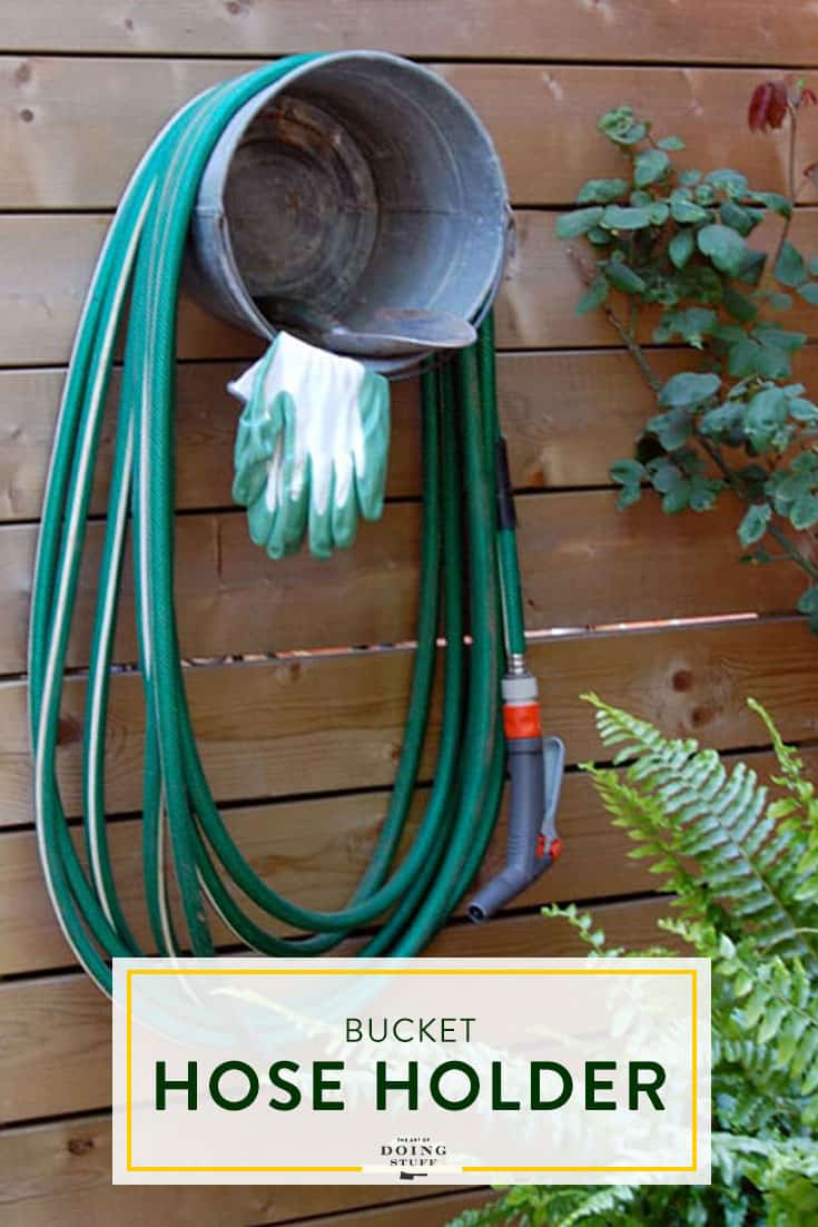 How To Make a Hose Reel From a Bucket - The Art of Doing Stuff