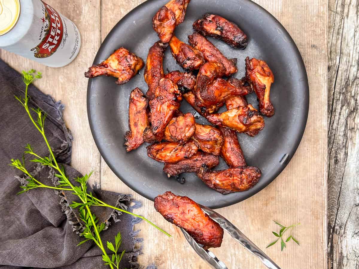 Smoked Turkey Wings - Kitchen Laughter